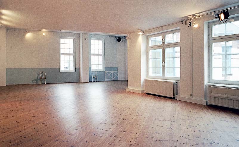 the studio
