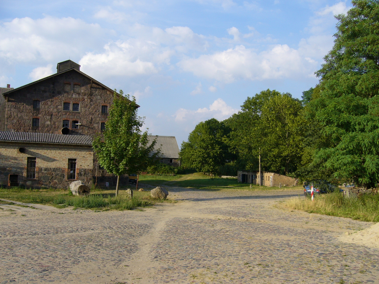 International art research location Schloss Bröllin, Germany