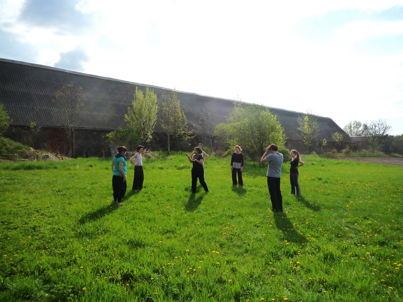 International art research location Schloss Bröllin, Germany